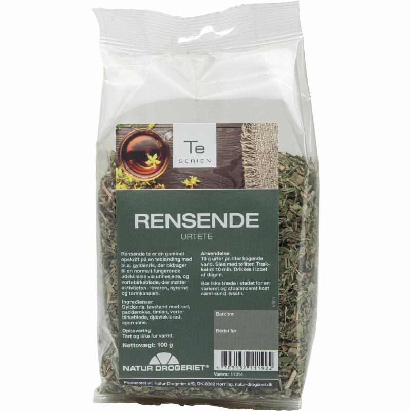 Rensende te 100 g